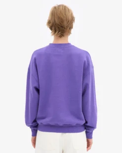 Organic Oversized Crew - Ultra Violet