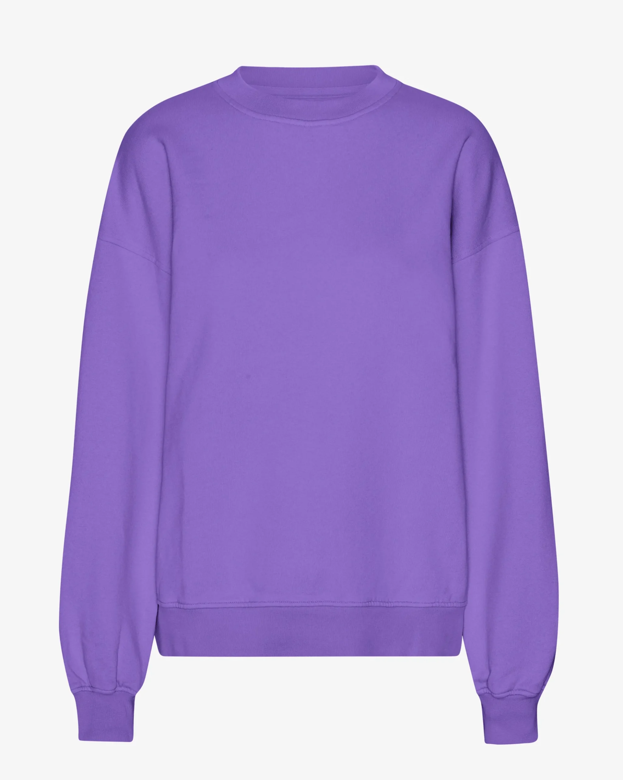 Organic Oversized Crew - Ultra Violet
