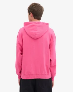 Organic Oversized Hood - Bubblegum Pink