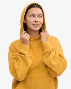 Organic Oversized Hood - Burned Yellow