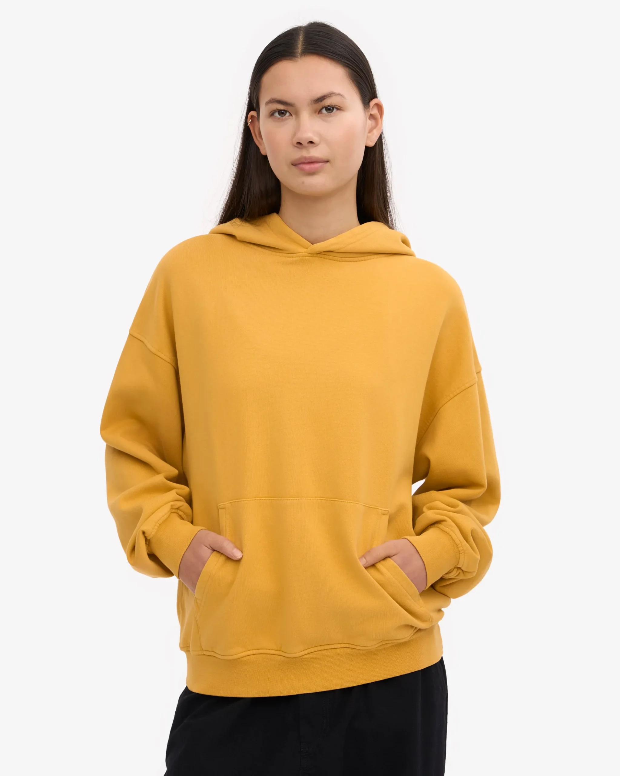 Organic Oversized Hood - Burned Yellow