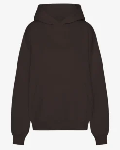 Organic Oversized Hood - Coffee Brown