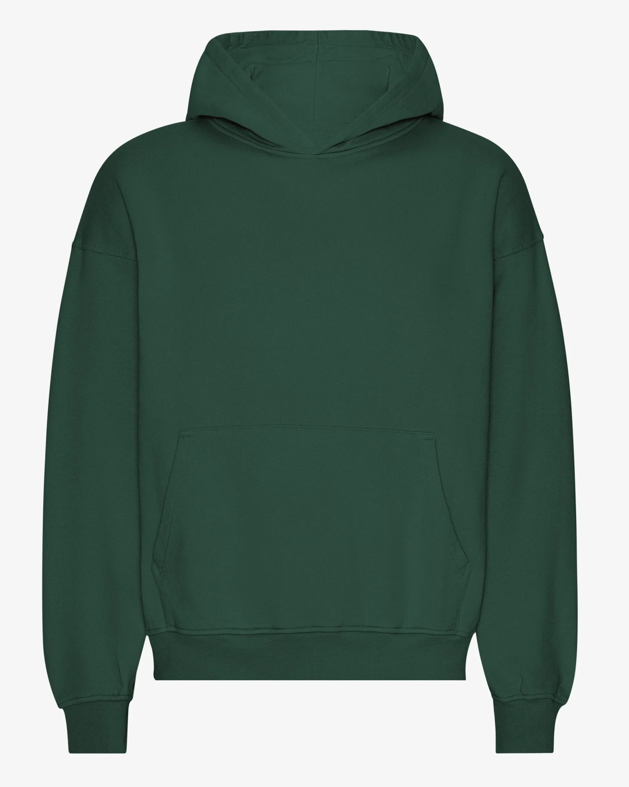 Organic Oversized Hood - Emerald Green