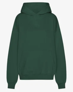 Organic Oversized Hood - Emerald Green