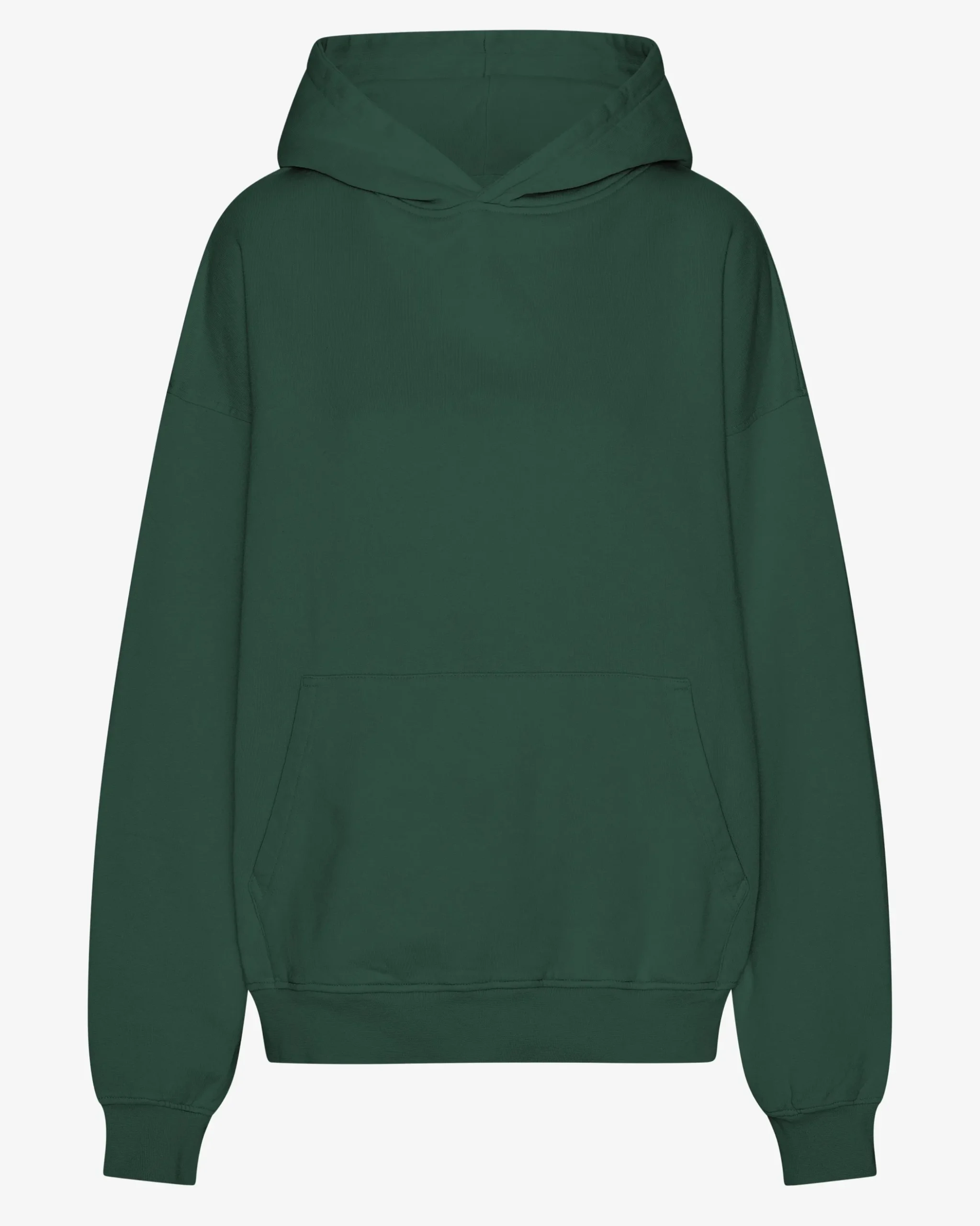 Organic Oversized Hood - Emerald Green