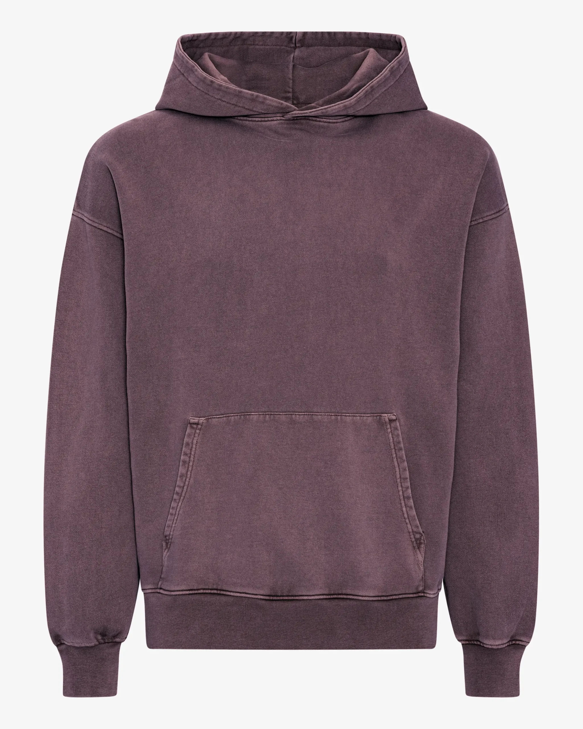 Organic Oversized Hood - Faded Grape