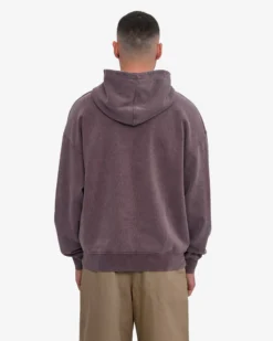 Organic Oversized Hood - Faded Grape