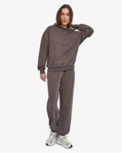 Organic Oversized Hood - Faded Mud