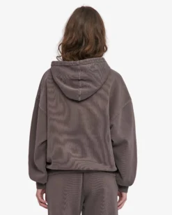 Organic Oversized Hood - Faded Mud