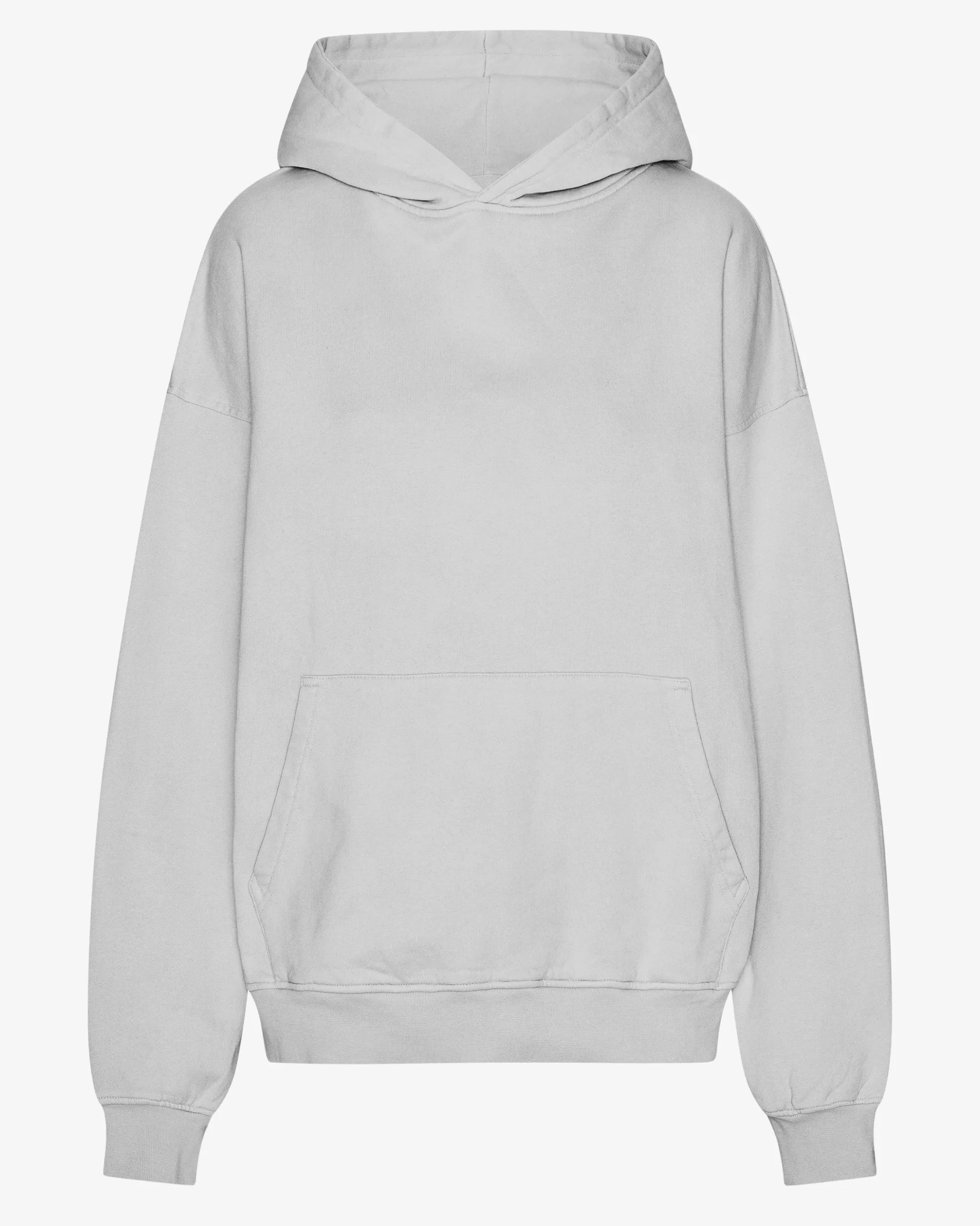 Organic Oversized Hood - Faded Grey