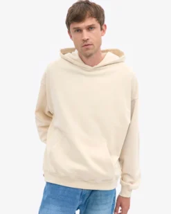 Organic Oversized Hood - Ivory White