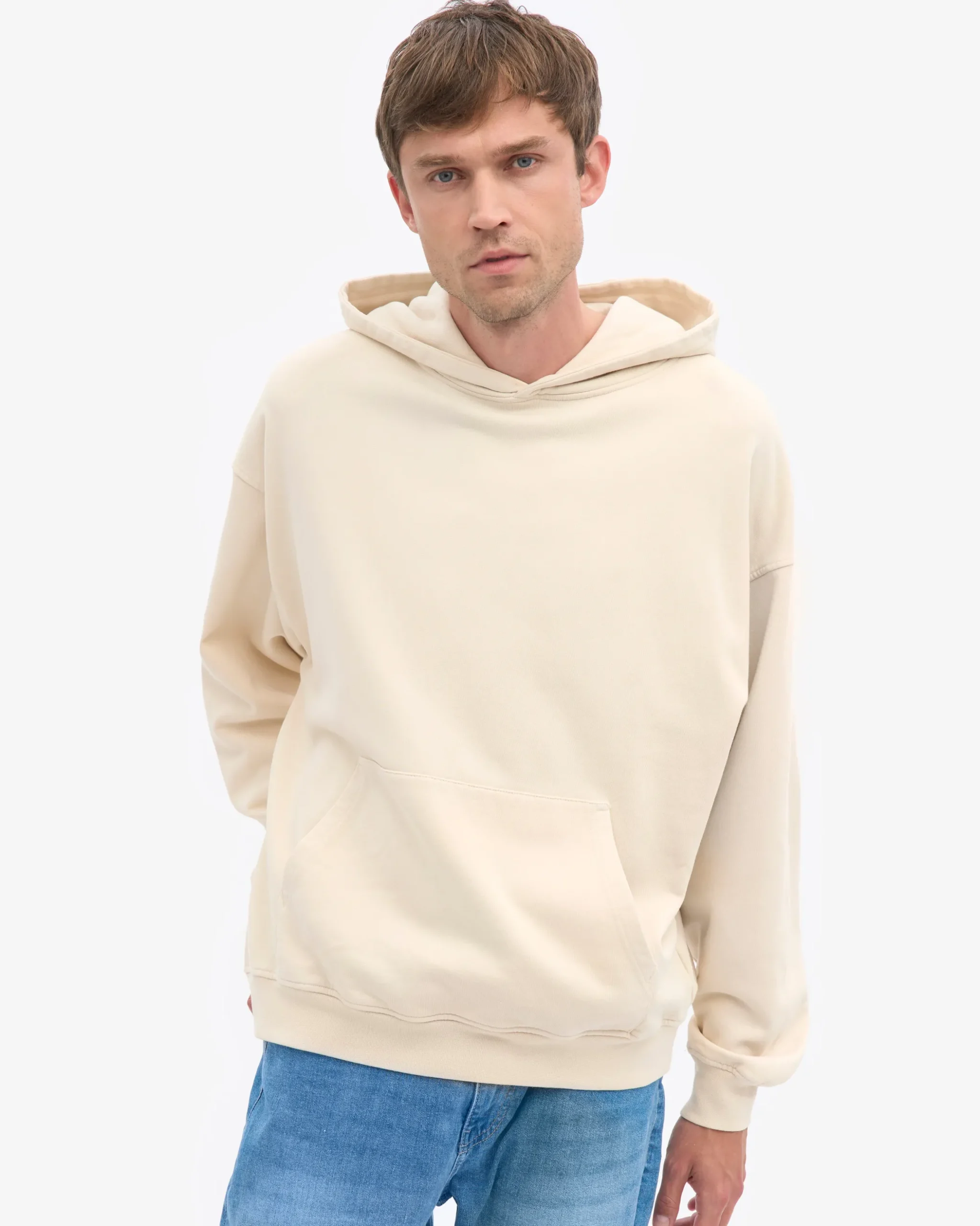 Organic Oversized Hood - Ivory White