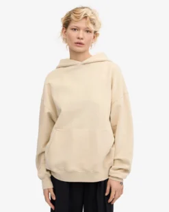 Organic Oversized Hood - Ivory White