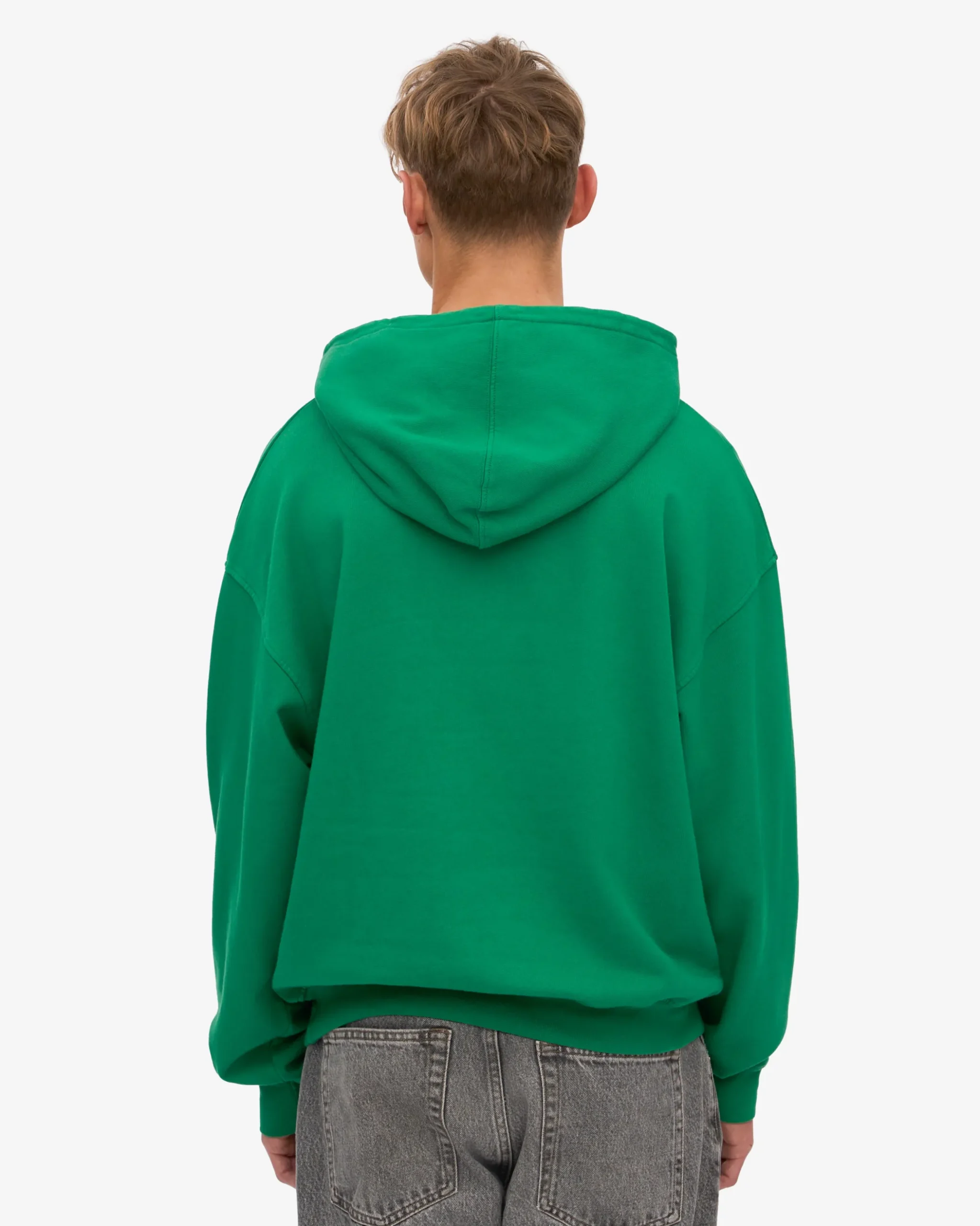 Organic Oversized Hood - Kelly Green