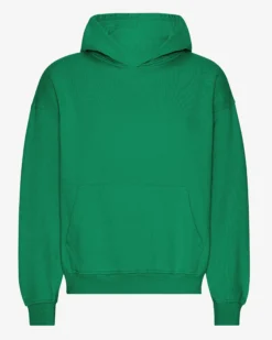 Organic Oversized Hood - Kelly Green
