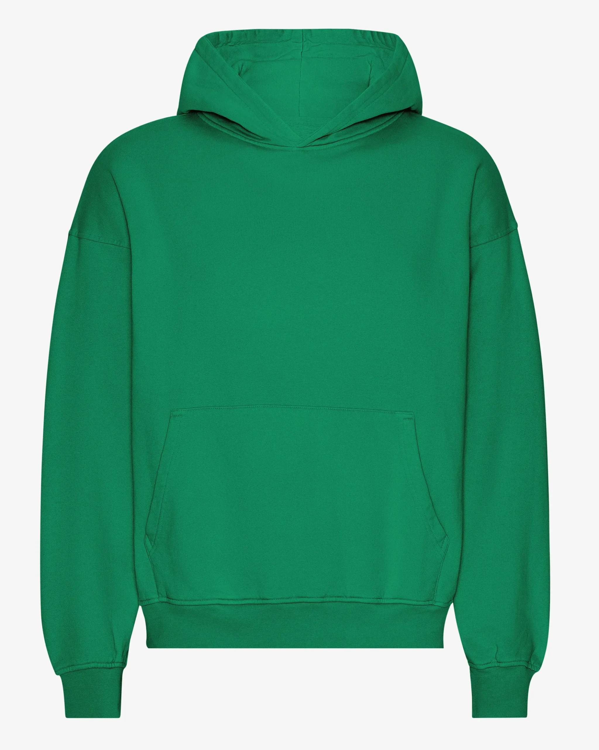 Organic Oversized Hood - Kelly Green