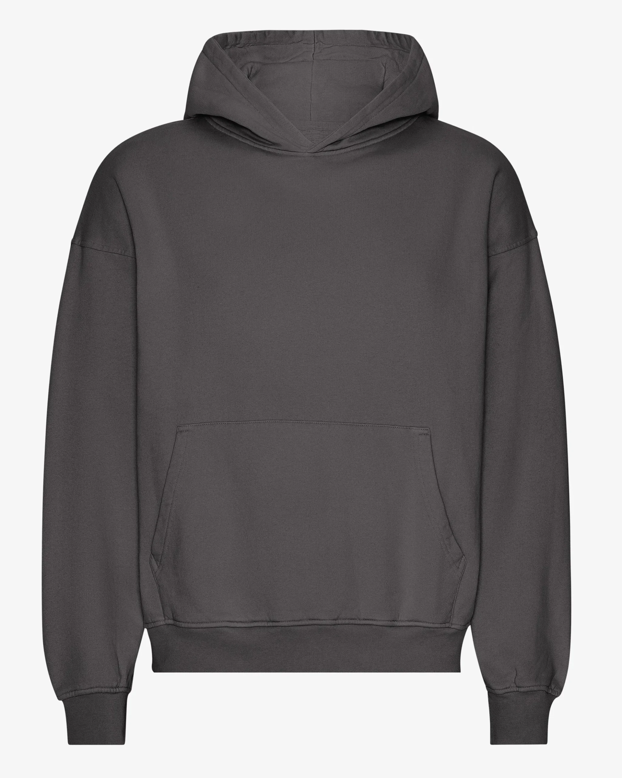 Organic Oversized Hood - Lava Grey