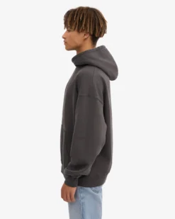 Organic Oversized Hood - Lava Grey