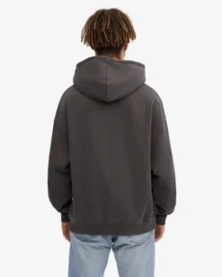 Organic Oversized Hood - Lava Grey