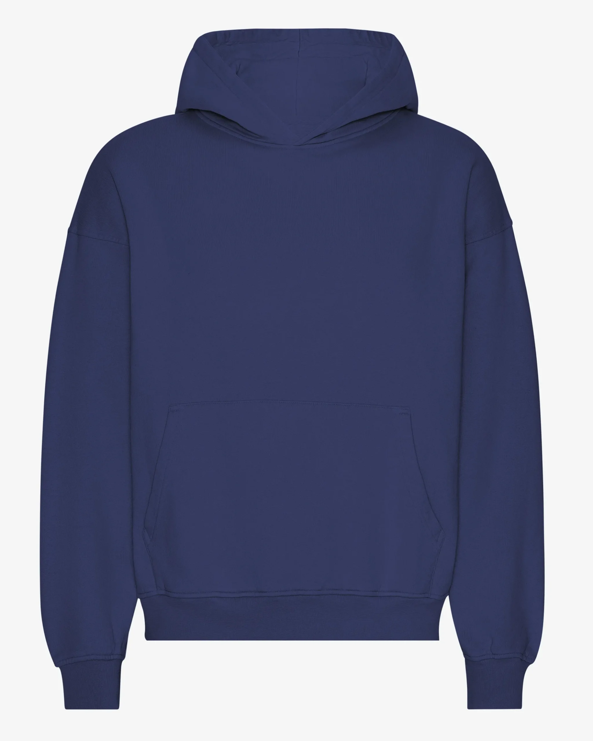 Organic Oversized Hood - Marine Blue