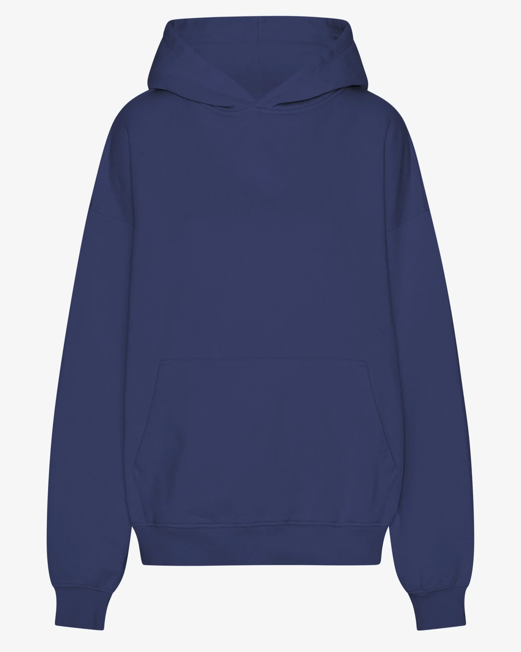 Organic Oversized Hood - Marine Blue