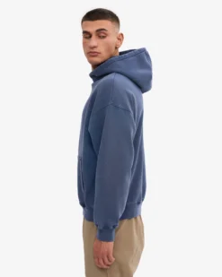 Organic Oversized Hood - Neptune Blue