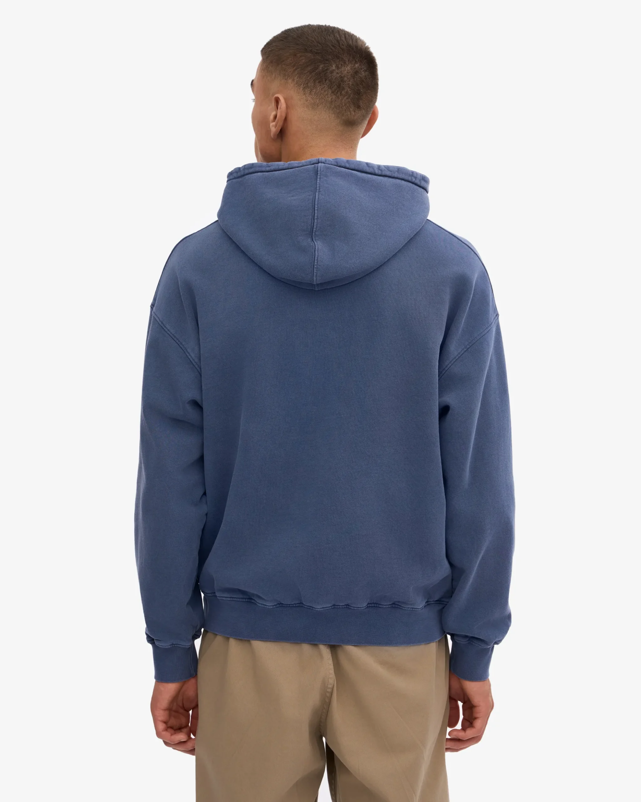 Organic Oversized Hood - Neptune Blue