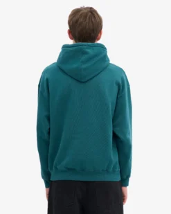 Organic Oversized Hood - Ocean Green