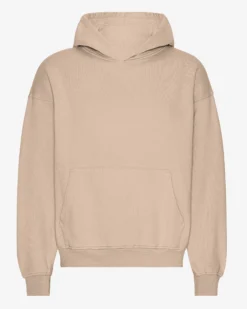 Organic Oversized Hood - Oyster Grey