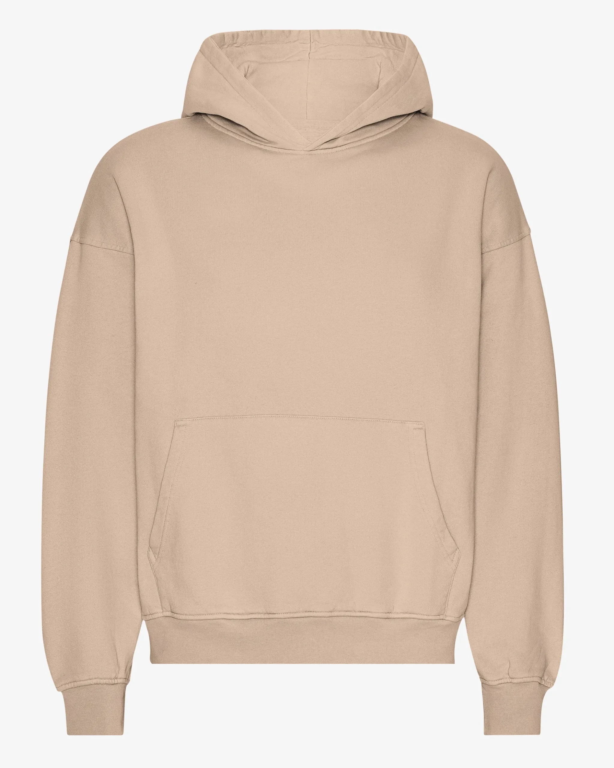 Organic Oversized Hood - Oyster Grey