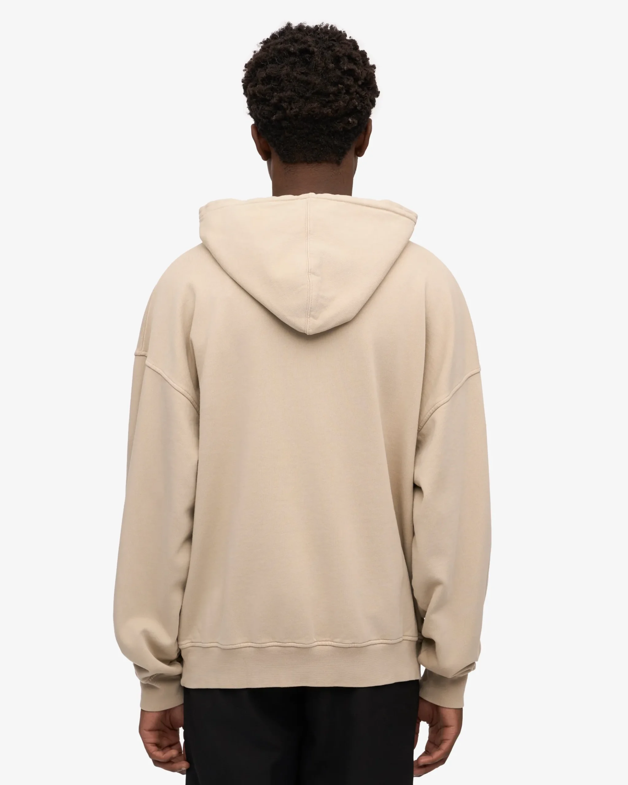 Organic Oversized Hood - Oyster Grey