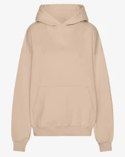Organic Oversized Hood - Oyster Grey