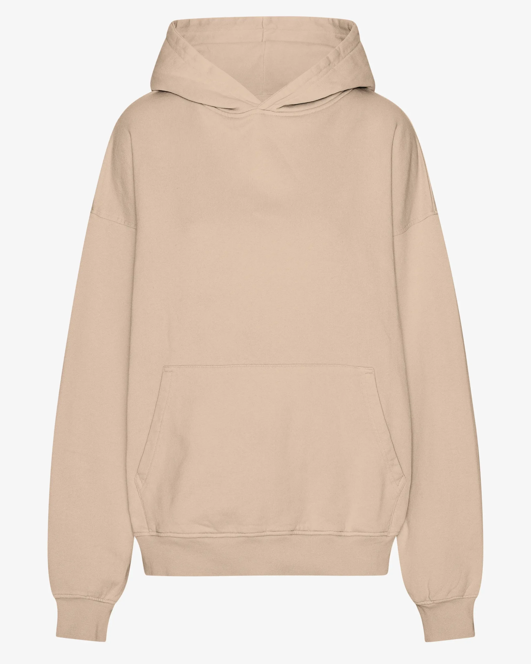 Organic Oversized Hood - Oyster Grey