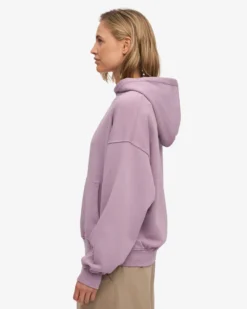 Organic Oversized Hood - Pearly Purple