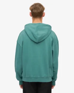 Organic Oversized Hood - Pine Green