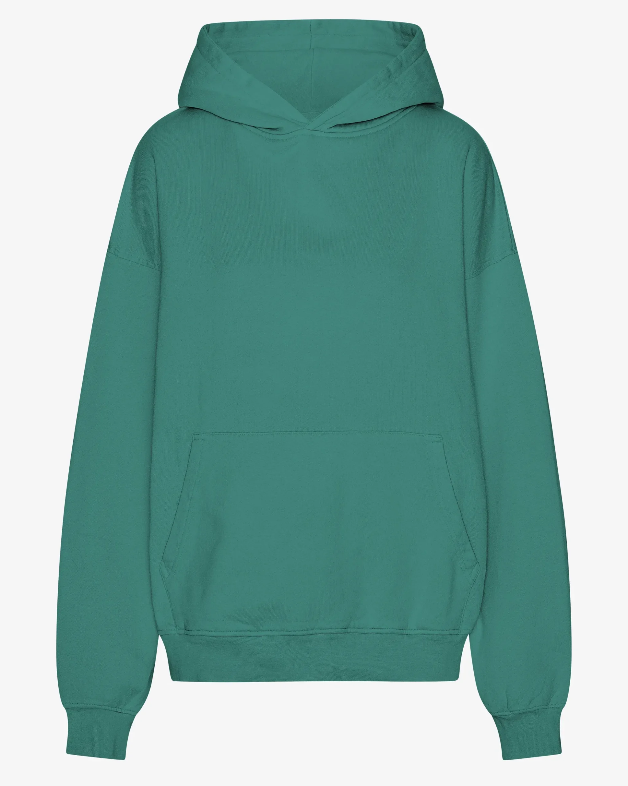 Organic Oversized Hood - Pine Green