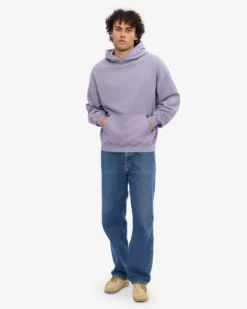 Organic Oversized Hood - Purple Jade