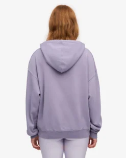 Organic Oversized Hood - Purple Jade