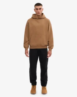Organic Oversized Hood - Sahara Camel