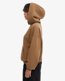 Organic Oversized Hood - Sahara Camel