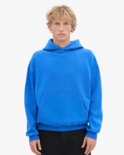 Organic Oversized Hood - Sapphire Blue