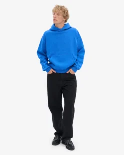 Organic Oversized Hood - Sapphire Blue