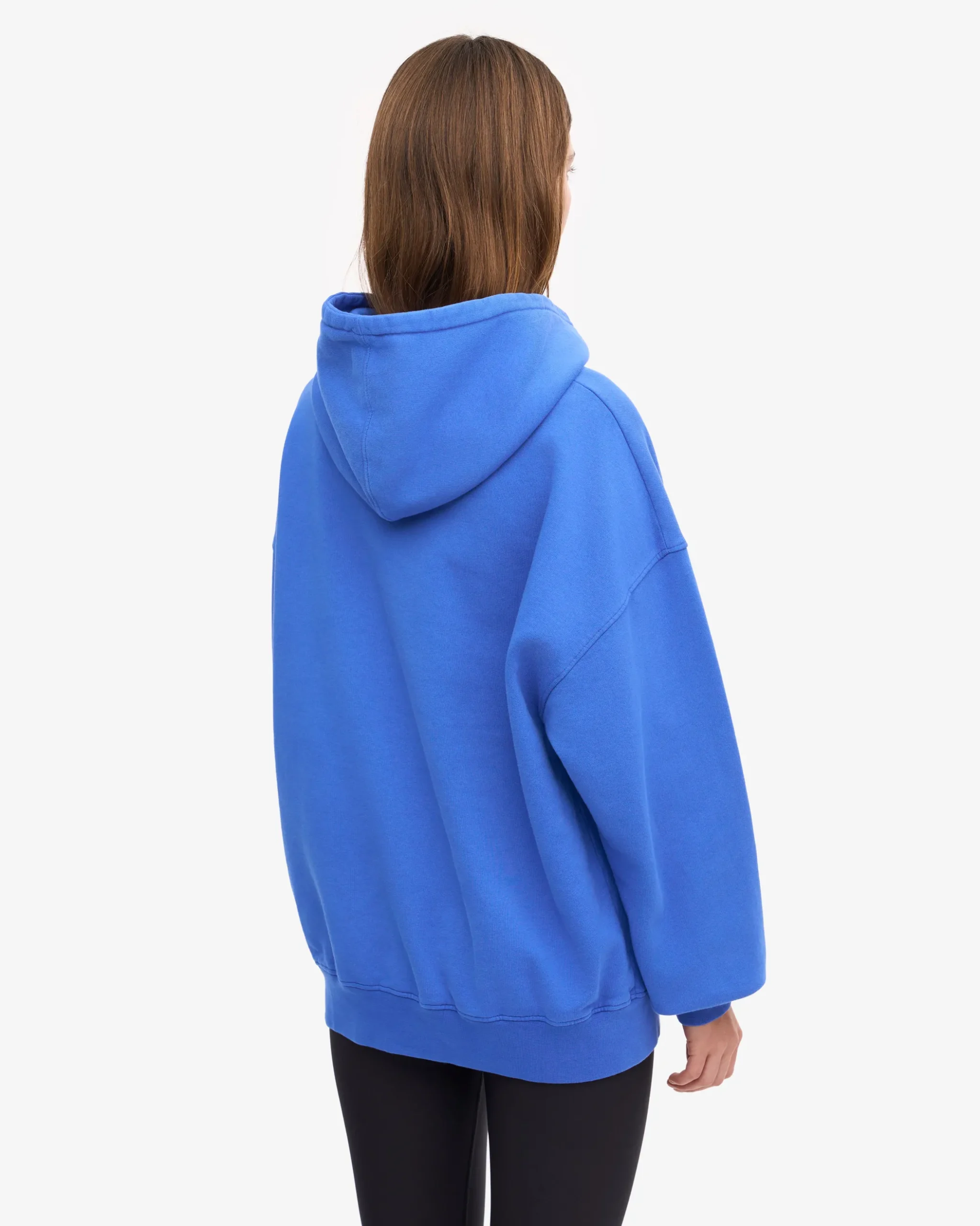 Organic Oversized Hood - Sapphire Blue