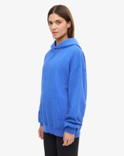 Organic Oversized Hood - Sapphire Blue