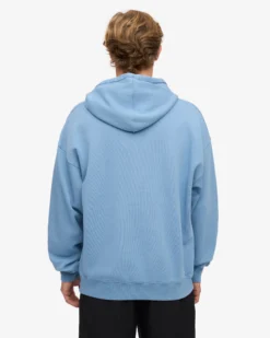 Organic Oversized Hood - Seaside Blue