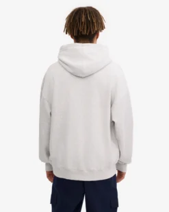 Organic Oversized Hood - Snow Melange