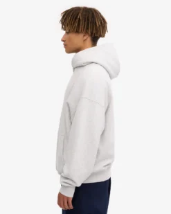 Organic Oversized Hood - Snow Melange