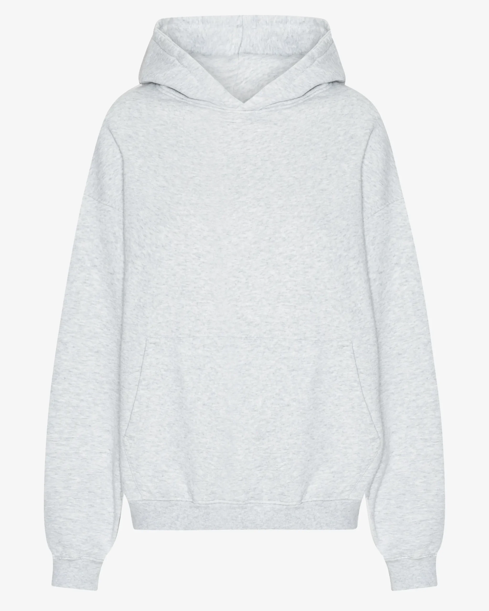 Organic Oversized Hood - Snow Melange