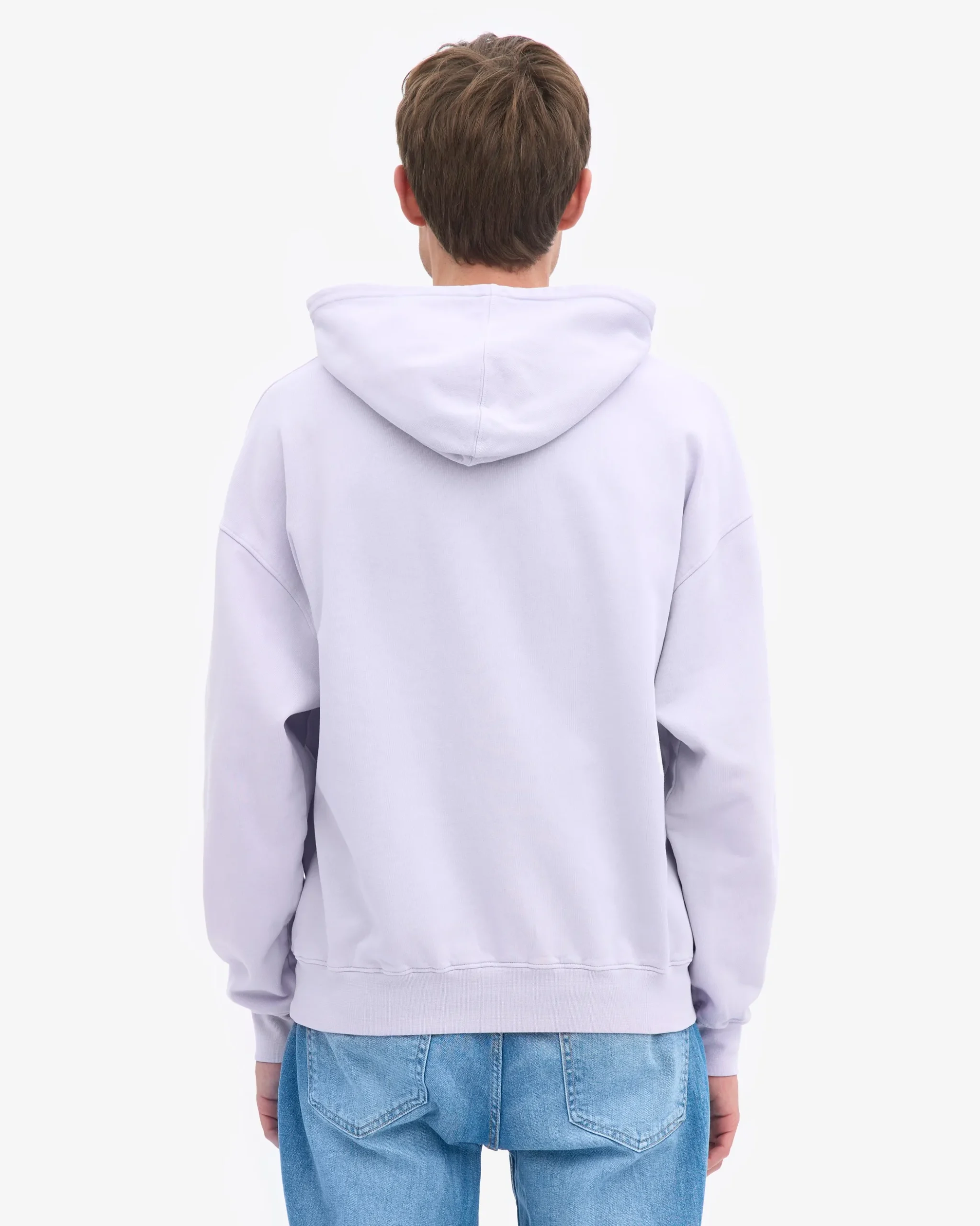 Organic Oversized Hood - Soft Lavender