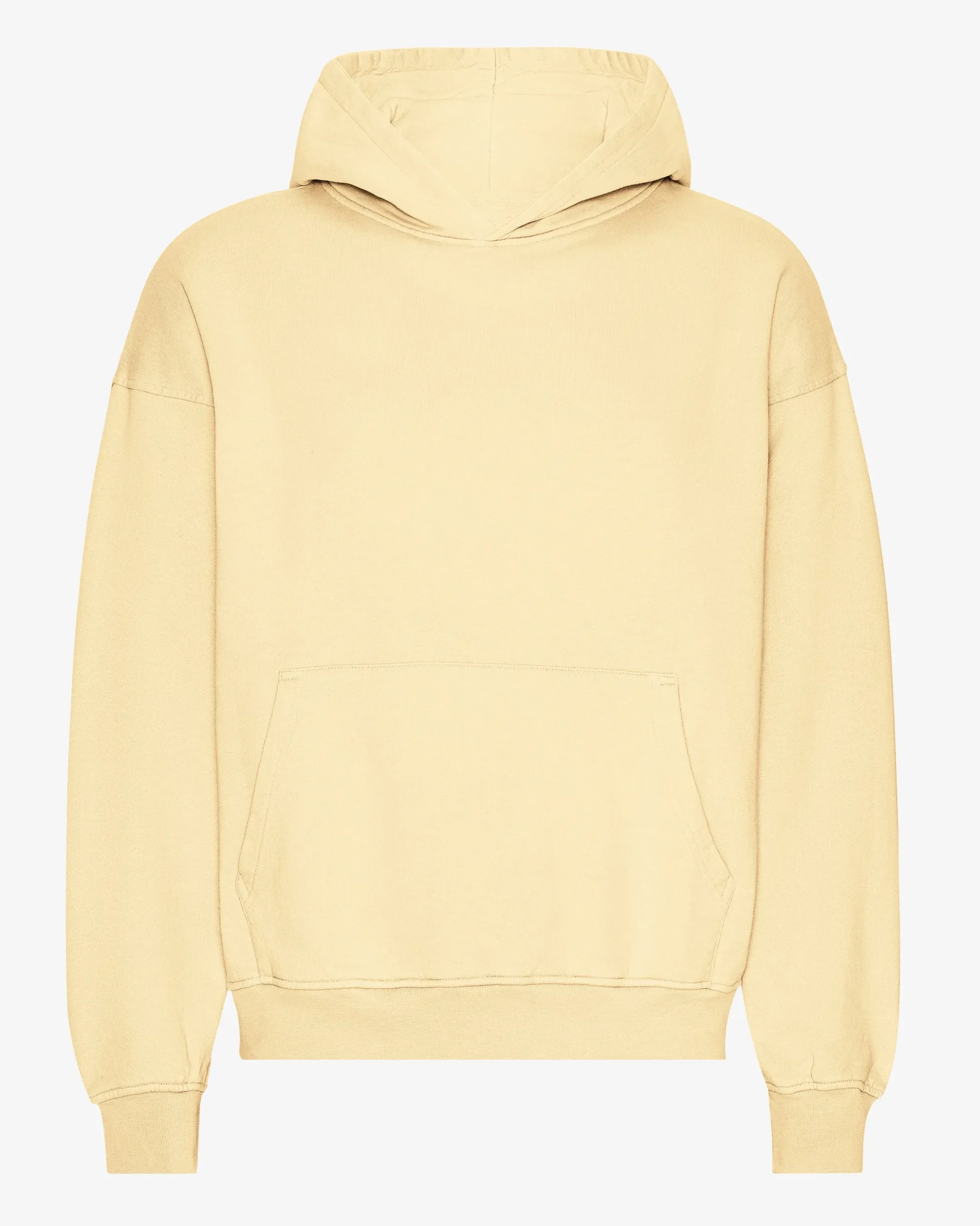 Organic Oversized Hood - Soft Yellow